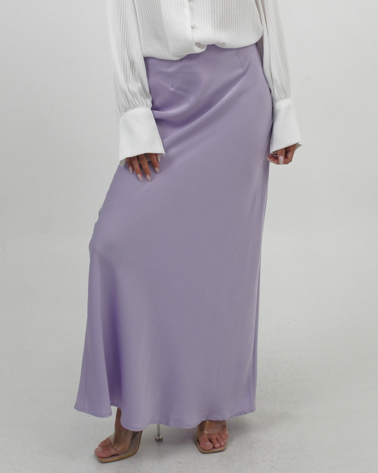 PURPLE LONG SKIRT