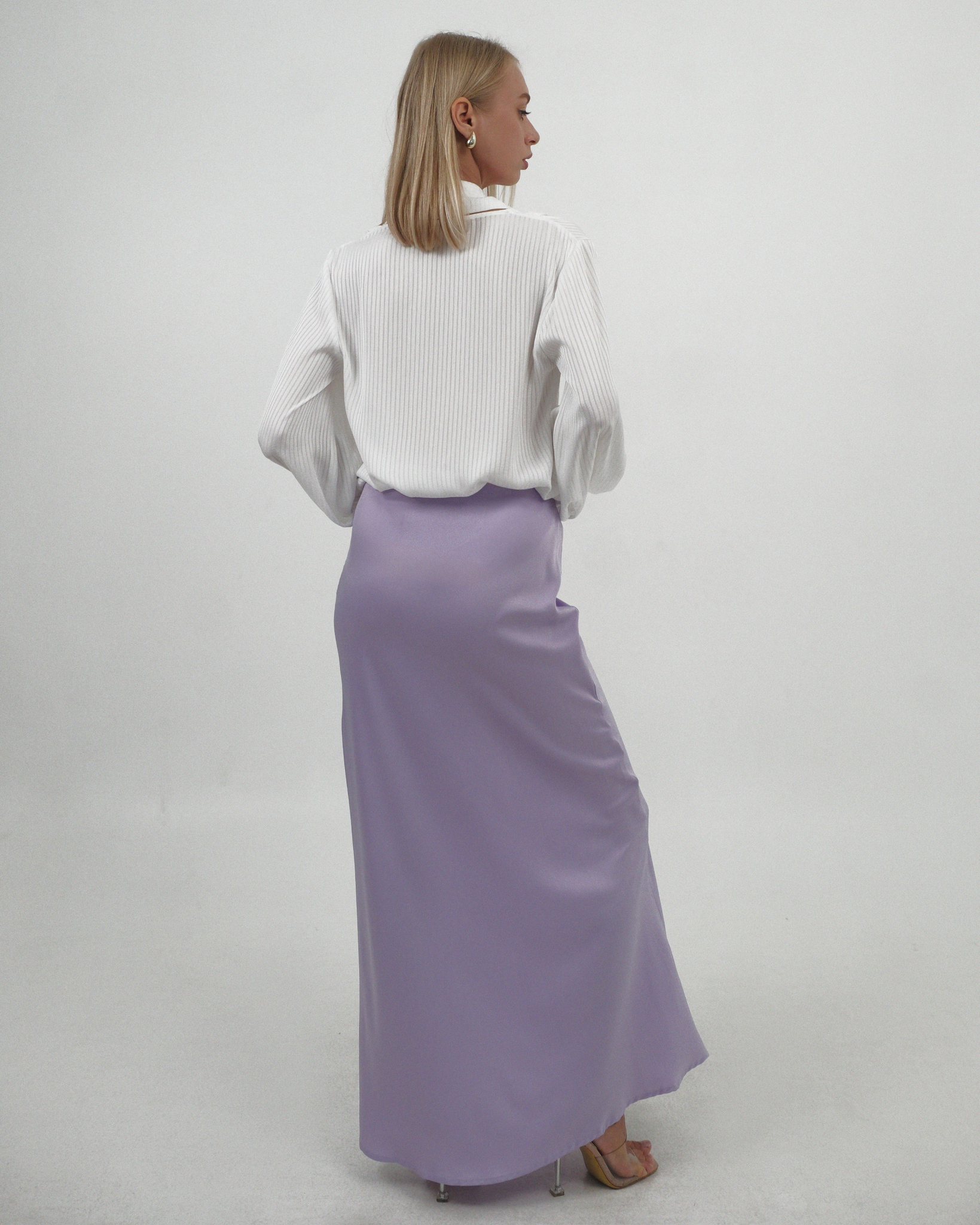 PURPLE LONG SKIRT