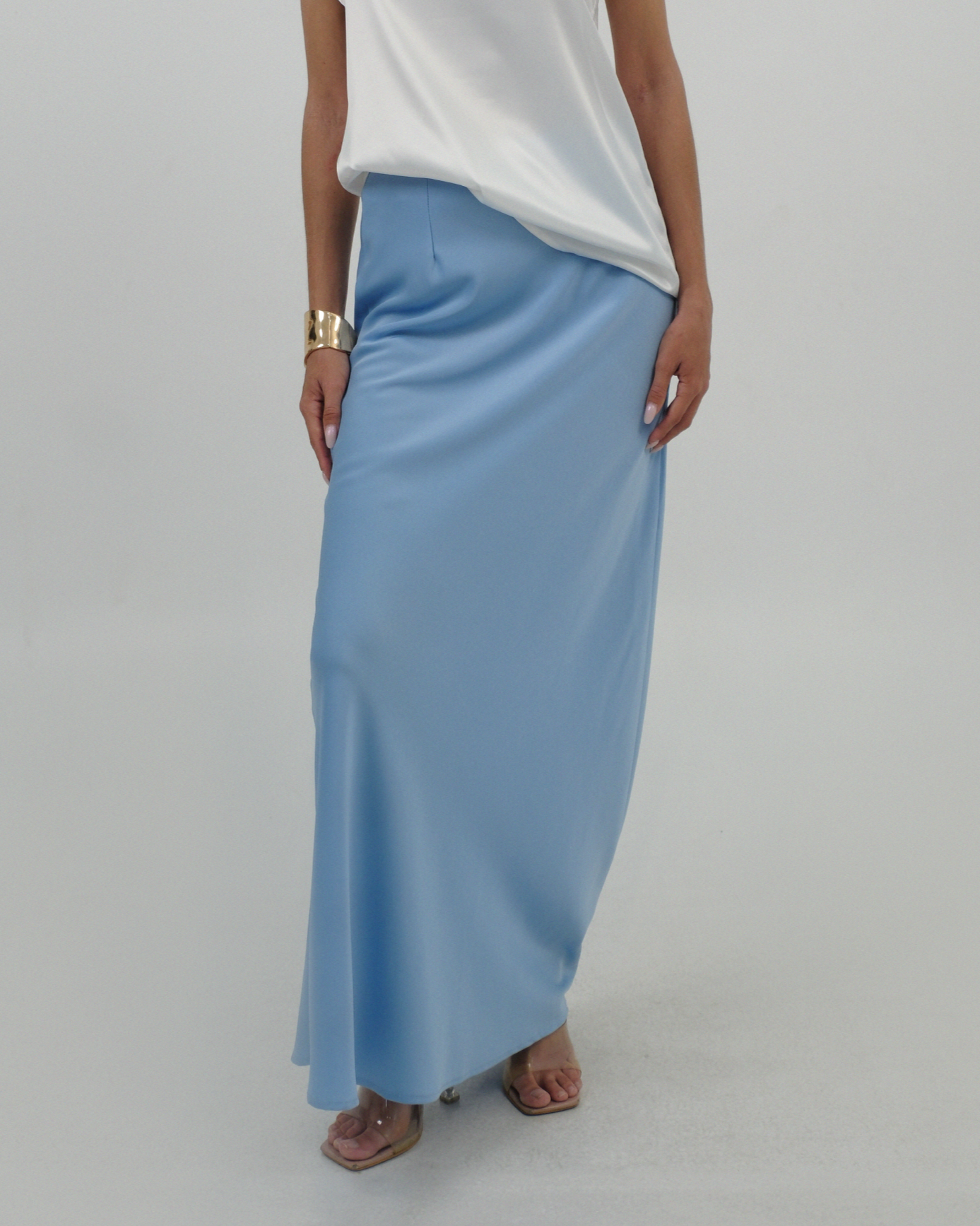 BLUE LONG SKIRT