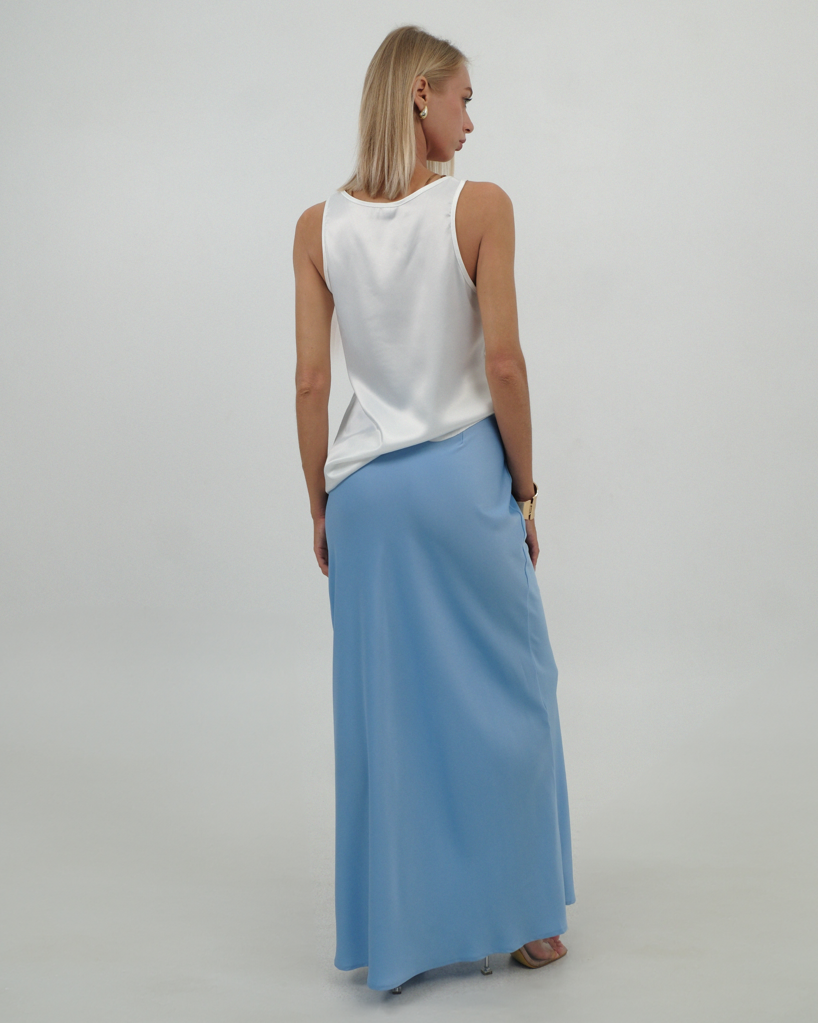 BLUE LONG SKIRT